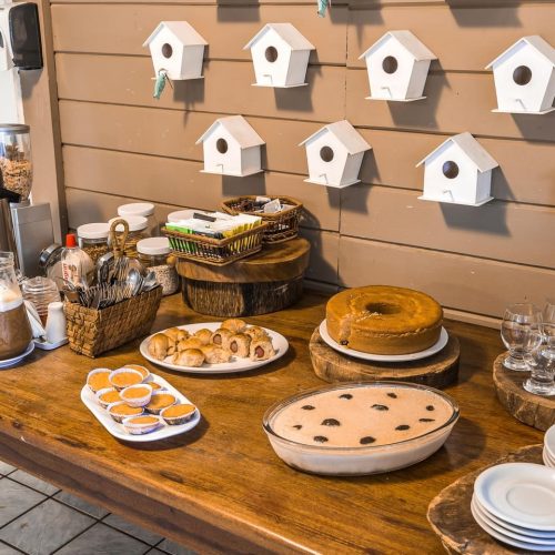 café da manhã - pousada arquipélado - ecocharme - fernando de noronha